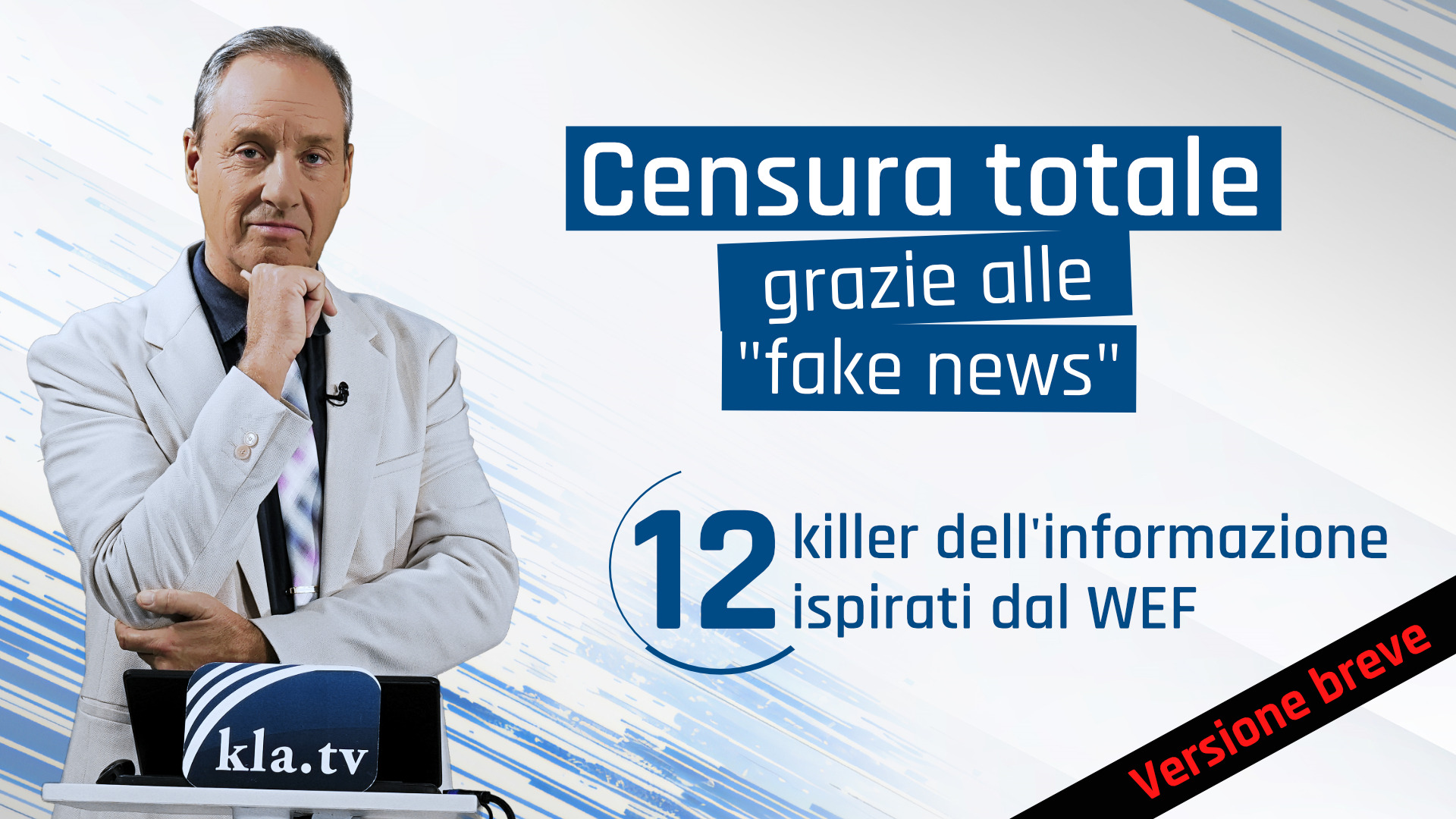 Fake news intenzionali per rendere vulnerabili i divulgatori | #Media | Kla.TV