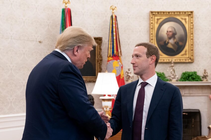 Trump Invita Zuckerberg a Mar-a-Lago: Meta collaborerà con il Governo americano per la "rinascita nazionale" - Grandeinganno