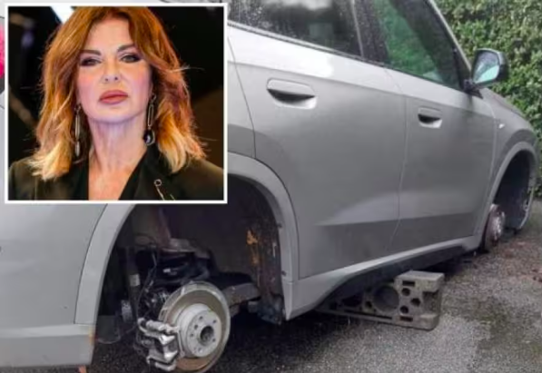 Anche Alba Parietti ha Scoperto sulla sua Pelle quanto sia orribile vivere nella Insicura Milano del PD: Trova l’Auto Fuori Casa senza le 4 Ruote!