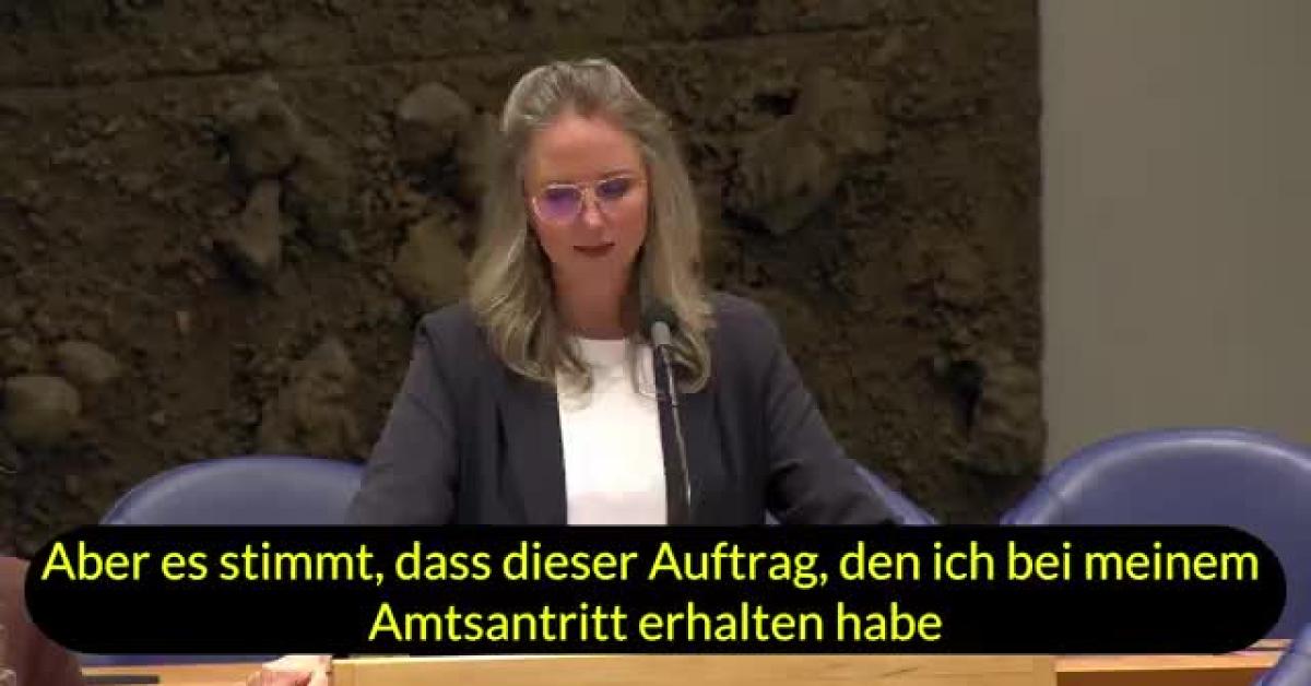Olanda, ministro della Sanità Agema confessa: "Costretti a seguire ordini NATO, USA e NCTV, Covid era operazione militare ed è ancora in corso - VIDEO - Il Giornale d'Italia