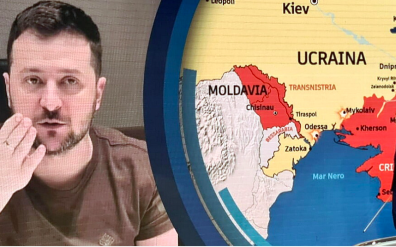 L’Ucraina Paga carissimo l' aver seguito il Comico-Burattino: Dimenticatevi questa Cartina. Tra pochi Mesi sparira' l’intera Ucraina: il Territorio sarà diviso in 3 Parti!