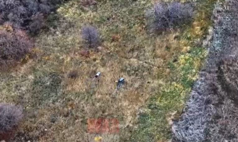 Drone russo abbatte un UAV Ucraino con un bastone - Grandeinganno