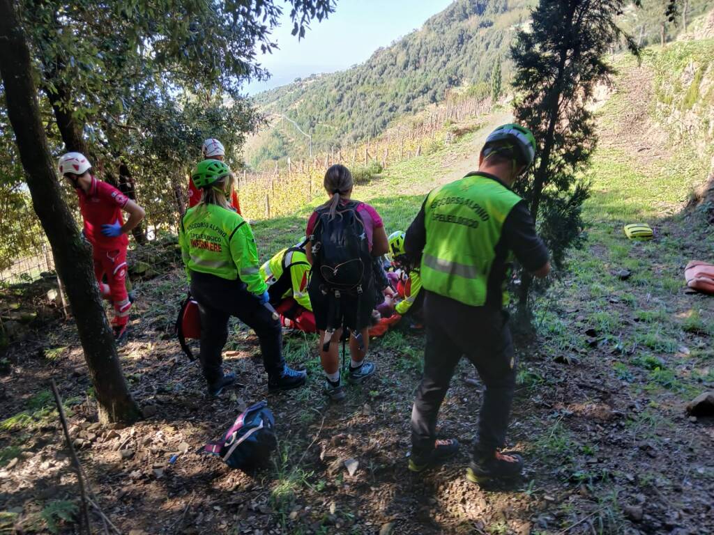 Malore sul Parodi, trasferita a Massa con l'elisoccorso - Città della Spezia