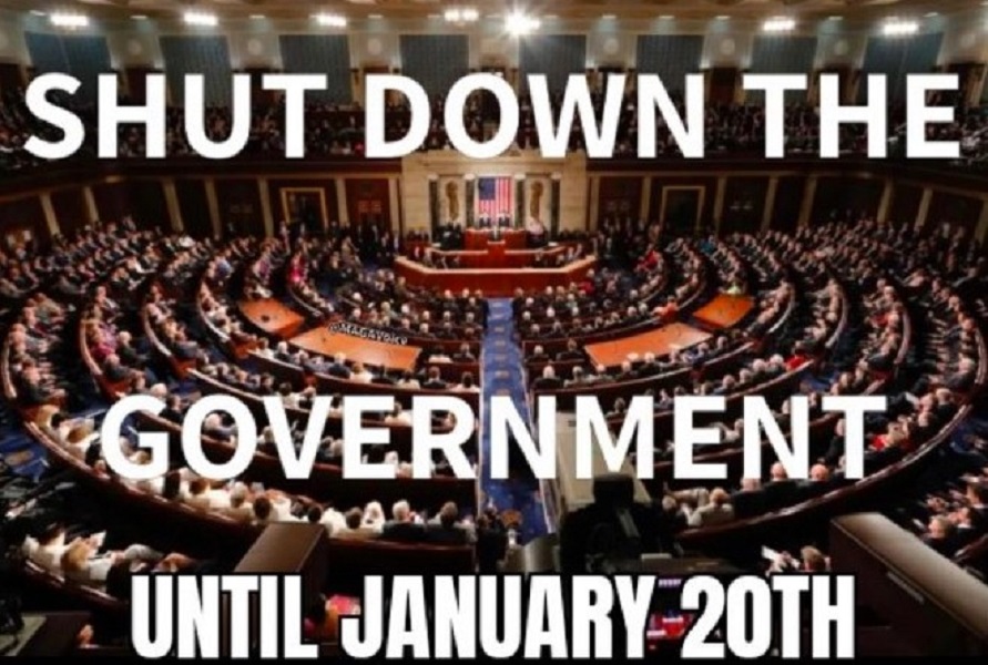 EMERGENCY BROADCAST: Government Shutdown Imminent as Americans Rise Against Tyrannical Deep State Spending Bill - WATCH LIVE - amg-news.com - American Media Group