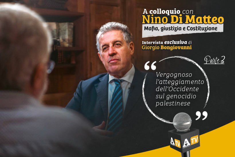Di Matteo: ''Vergognoso l'atteggiamento dell'Occidente sul genocidio palestinese''