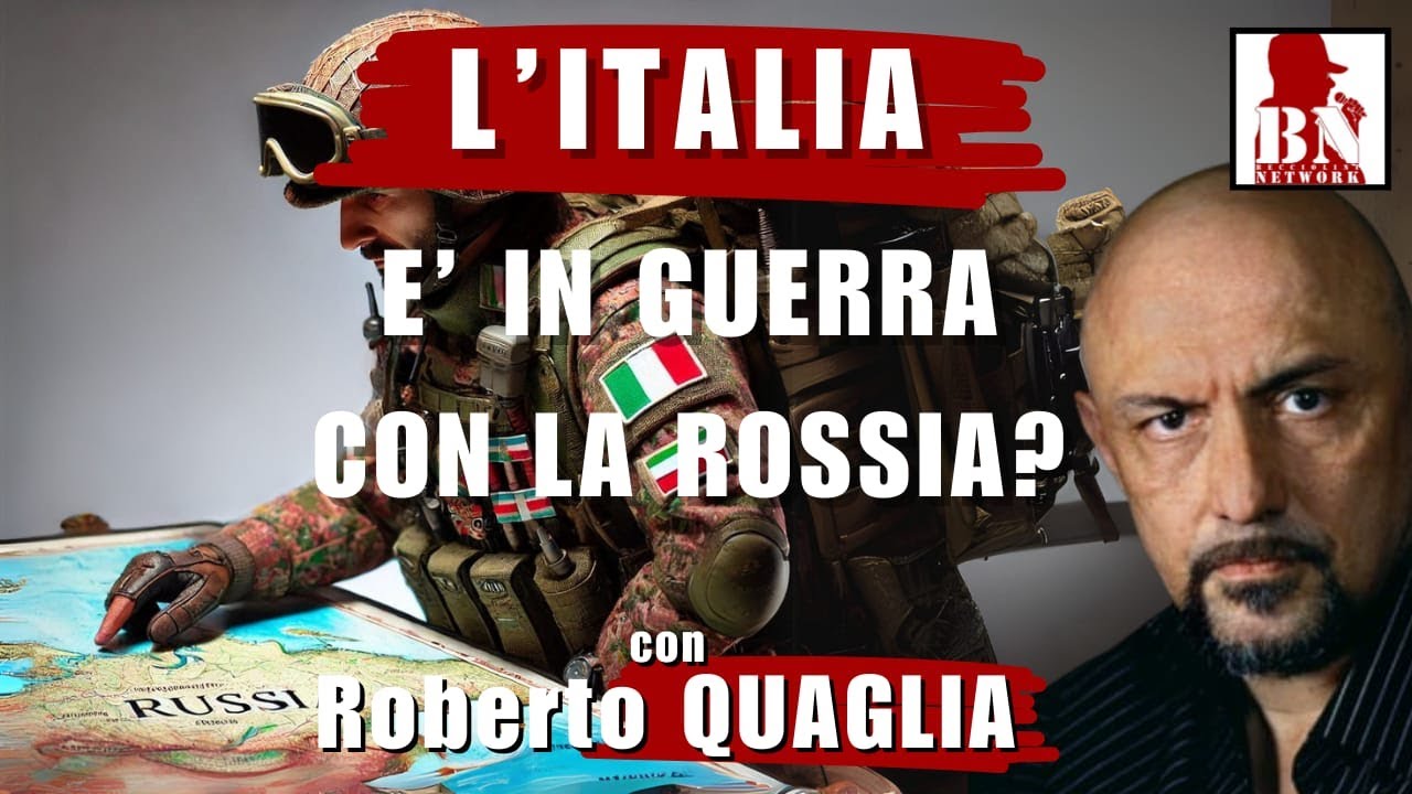 L'ITALIA è in GUERRA con la RUSSIA? DITELO!  | Il Punt? di Vista di ROBERTO QUAGLIA - YouTube