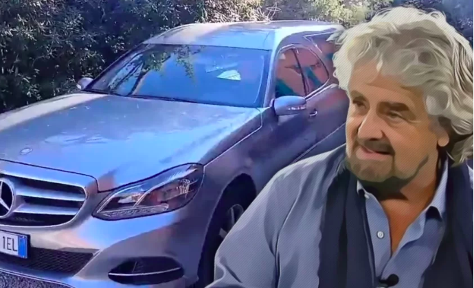 Grillo si presenta a bordo di un Carro Funebre per impartire l’Estrema Unzione a Peppiniello Conte ed a quei 4 Scappati di Casa che ancora lo Seguono!