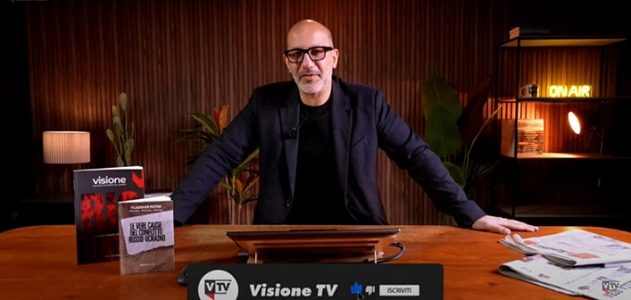 Il Sistema punisce Visione Tv per aver pubblicato il libro di Putin: "Stop al conto corrente" - Come Don Chisciotte