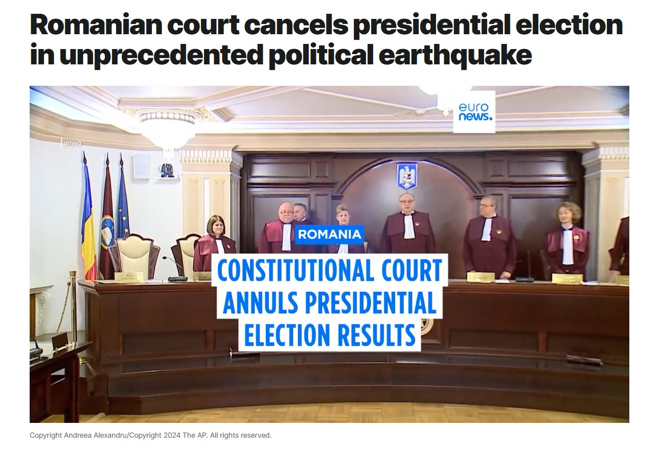 ROMANIA. UN’ELEZIONE ANNULLATA SULLA BASE DI DOCUMENTI CHE NON PROVANO NULLA - Come Don Chisciotte