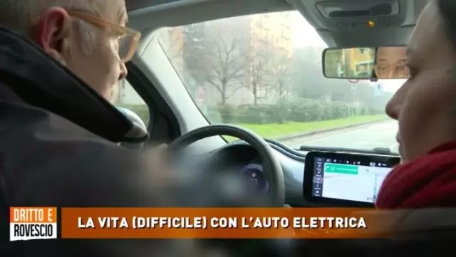 Del Debbio ha mandato un suo Inviato da Milano a Caserta con l’Auto a Pila...(pardon) Elettrica: Iniziate a Ridere. Ci ha messo il Doppio del Tempo ed ha anche Speso almeno 50 Euro in più che con un Diesel! (Video)!