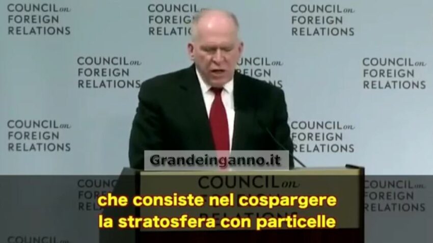 Direttore della CIA : immettiamo particelle nella stratosfera per invertire il riscaldamento del pianeta - Grandeinganno