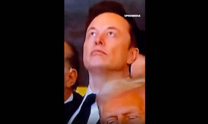 Il 'glitch' di Elon Musk: il video virale dell'inaugurazione di Trump - Grandeinganno