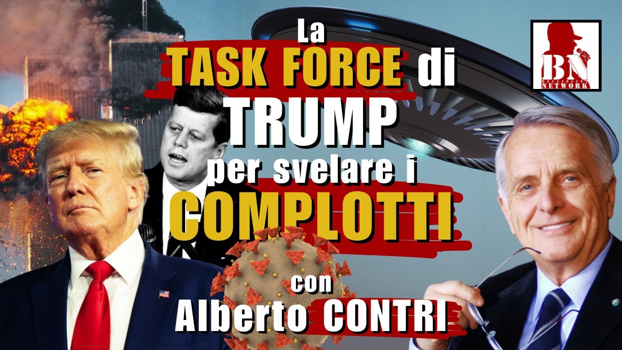 TRUMP sfida il DEEP STATE con la TASK FORCE sui COMPLOTTI | Il Punt? della Settimana di A. Contri - YouTube