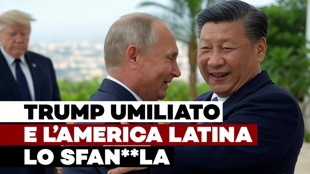 PUTIN e XI UMILIANO TRUMP, l’America Latina SFAN*ULA l’IMPERO - NonTG del 06/02/2025 - YouTube