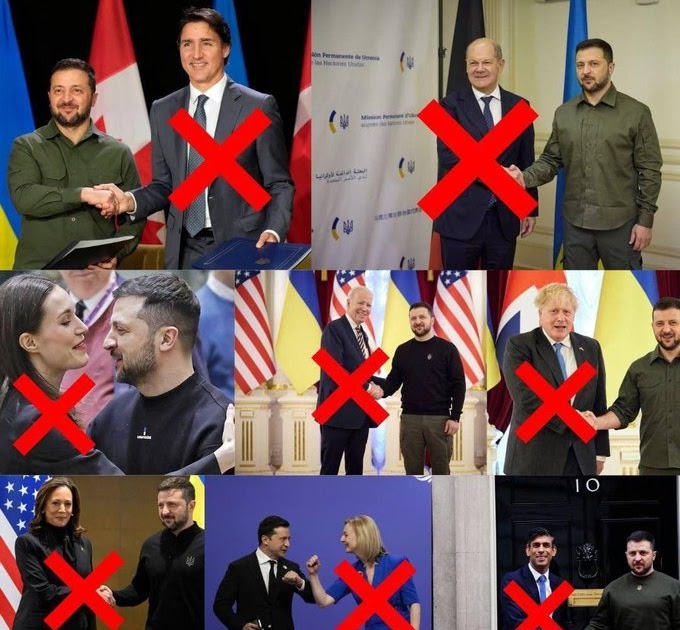 Zelensky porta Sfiga: "Un Gatto Nero al Confronto è un Talismano". Tutto cio' che tocca Scompare....peggio di Fassino !