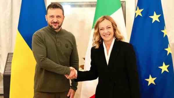 Italia dona 13 milioni di euro all'Ucraina per l'energia • Imola Oggi