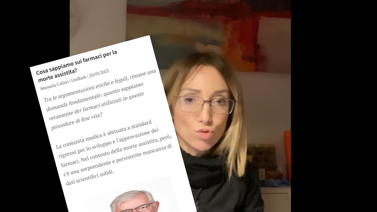 I farmaci sicuri per l’eutanasia, quelli efficaci… spiegone - YouTube