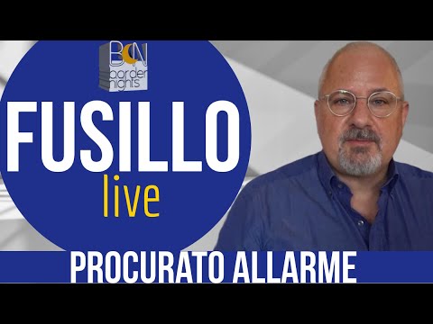 PROCURATO ALLARME - FUSILLO live - Puntata 133 (27-03-2025) - YouTube