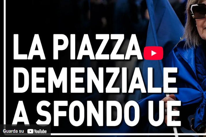 Cantare Bella Ciao invocando il Riarmo dell’Europa segna il Punto più Basso e demenziale della Storia !