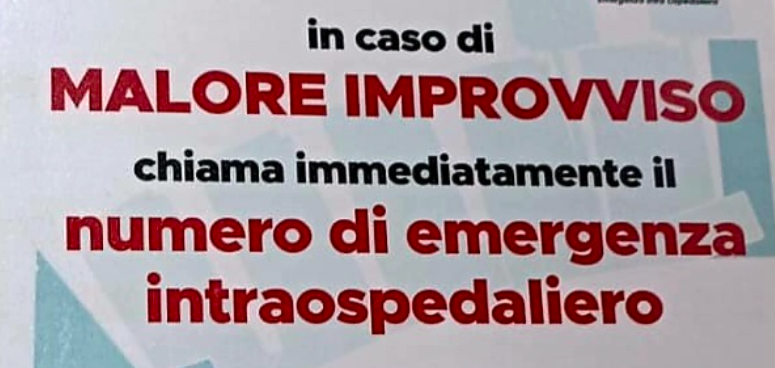 Malore improvviso, mentre Burioni e Bassetti negano l’evidenza, il grande ospedale di Genova addirittura affigge un cartello con un numero di telefono dedicato da chiamare in caso di urgenza – DC NEWS