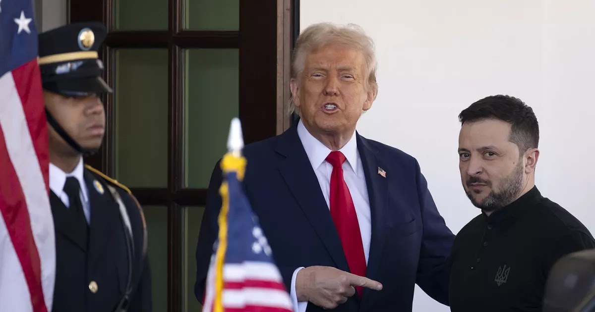 Trump mette all' Angolo il Comico Zelensky: "Non si Inizia Guerra contro chi è 20 Volte più Forte, Sperando e Mendicando nei Missili Altrui " ! Video !
