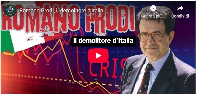 Romano Prodi, il "Demolitore d’Italia ". Il Video di God Save the Vintage sulla Storia di come Prodi abbia Rovinato l'Italia ! (VIDEO ) !