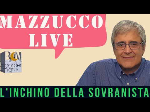 L'INCHINO DELLA SOVRANISTA - MAZZUCCO live - Puntata 326 (19-04-2025) - YouTube