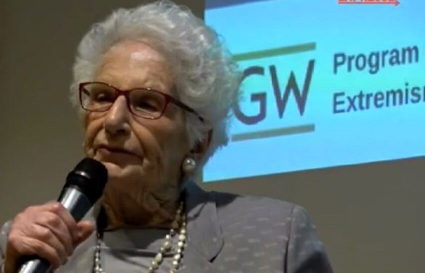 Liliana Segre : accusare Israele di genocidio è una bestemmia - Grandeinganno