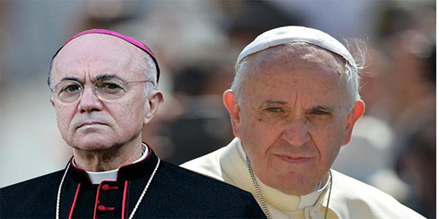 L'intervista censurata da Mediaset a Monsignor Viganò: "Bergoglio era un falso Papa voluto da Davos per la Rivoluzione globalista, ma la Chiesa rinascerà e sarà purificata" - Come Don Chisciotte