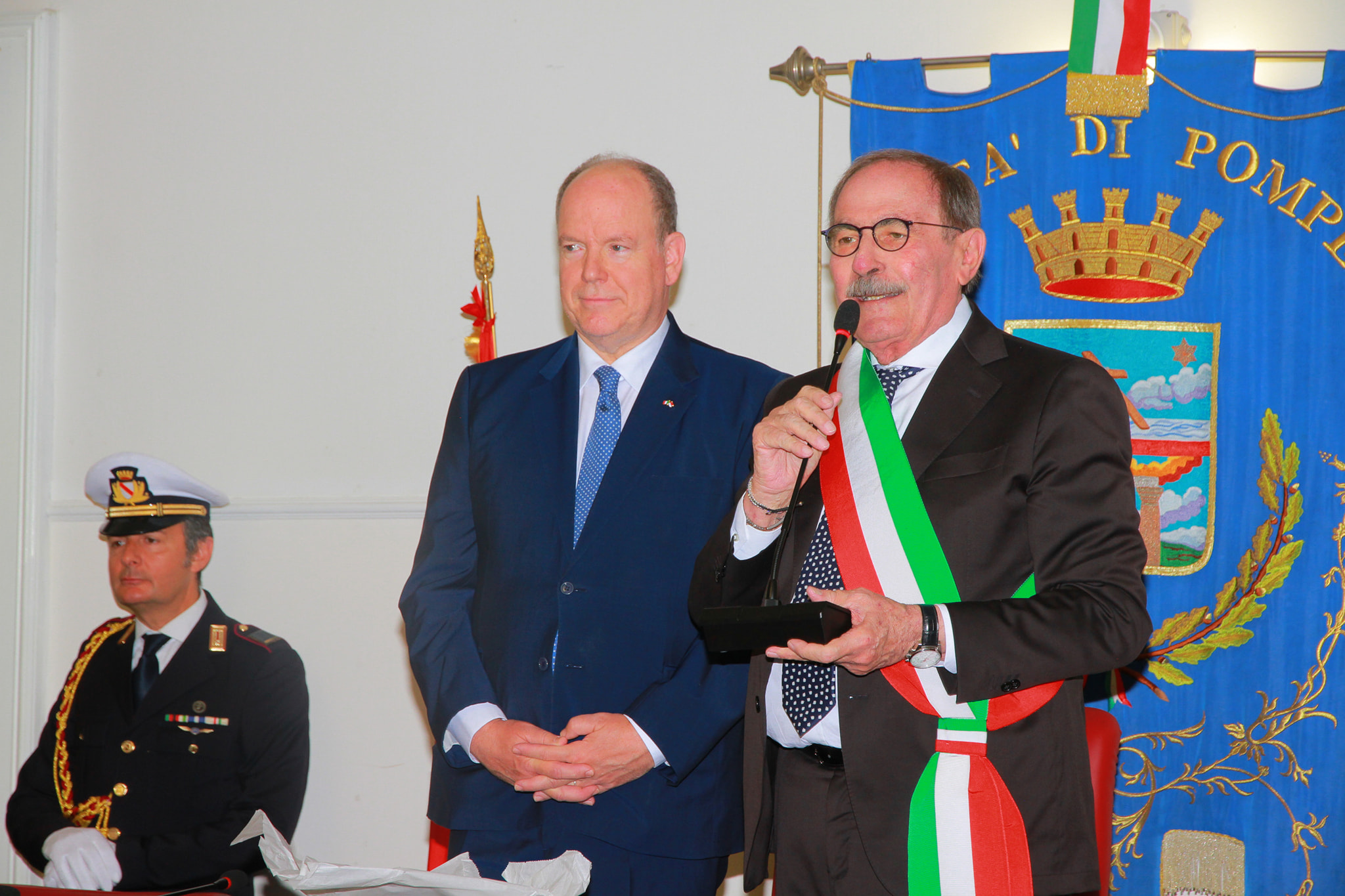 Pompei accoglie il Principe Alberto di Monaco II - ècampania