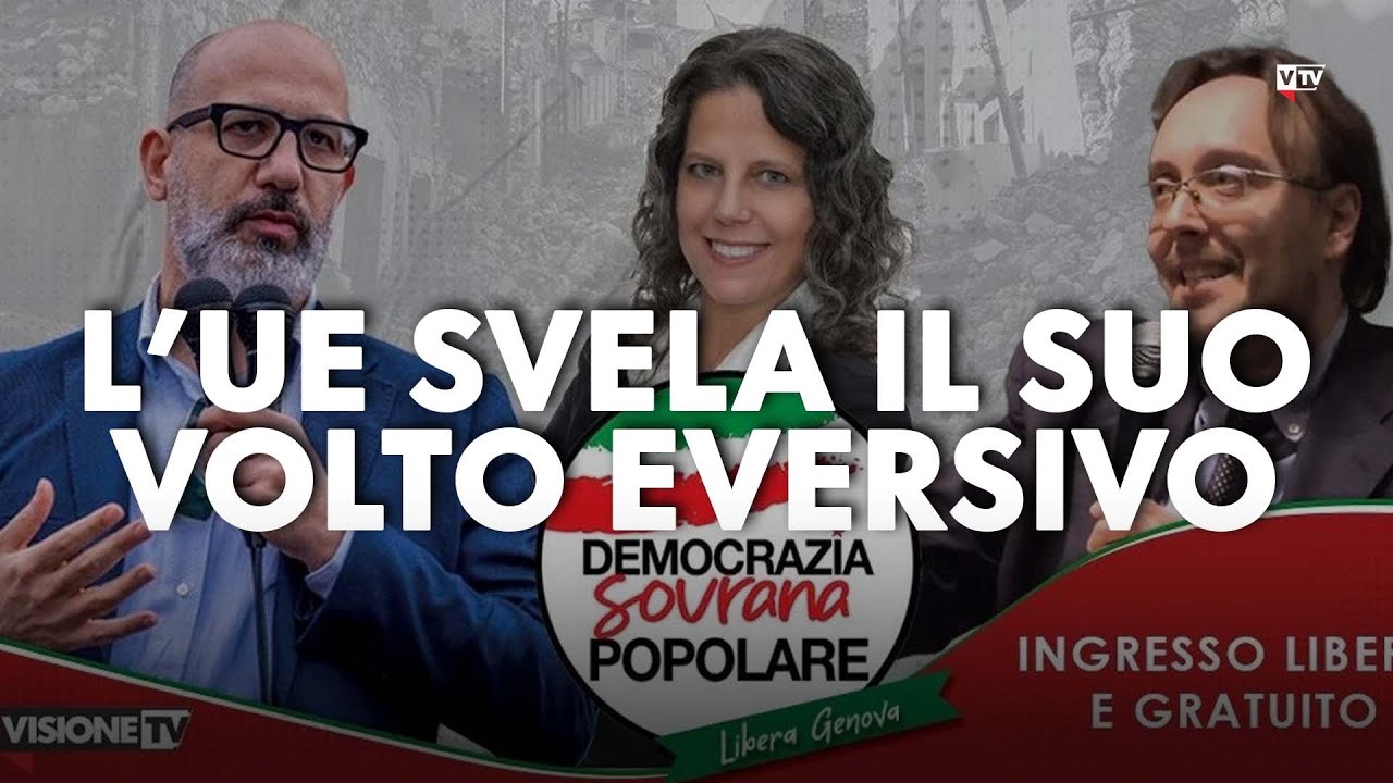L'unione Europea svela il suo volto eversivo - YouTube