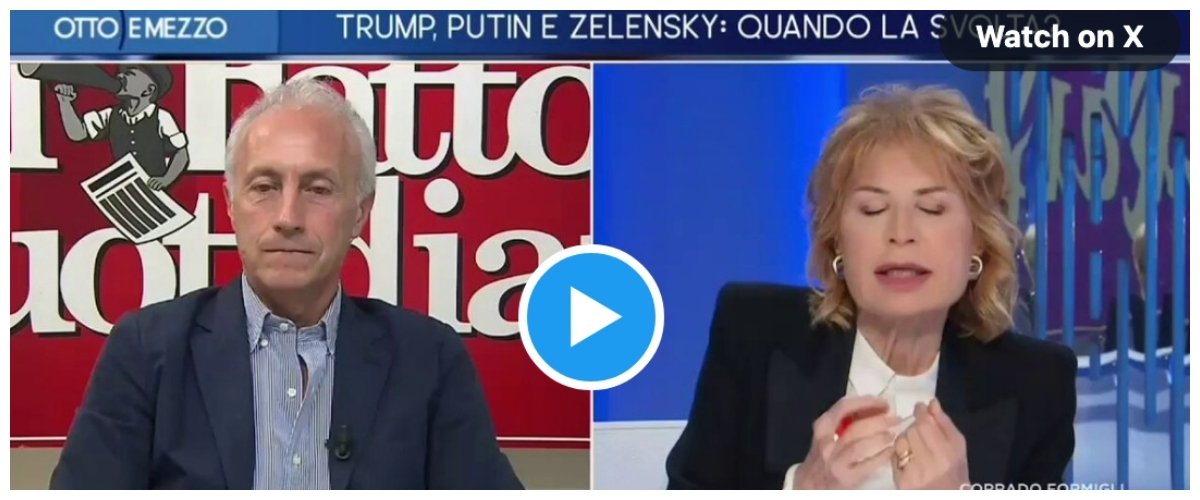 Gruber attacca Trump, Travaglio la gela: "Te lo ricordi il conflitto d'interessi di Biden col figlio?" (video) - Secolo d'Italia